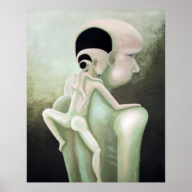 neugierig poster (Vorne)