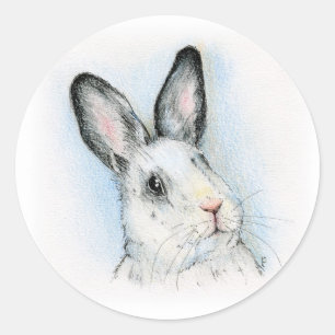 neugierig runder aufkleber