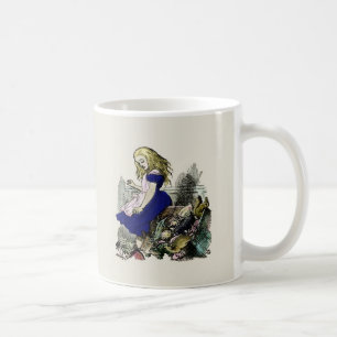 Neugierige Alice im Wunderland ~ Kaffeetasse / Bec