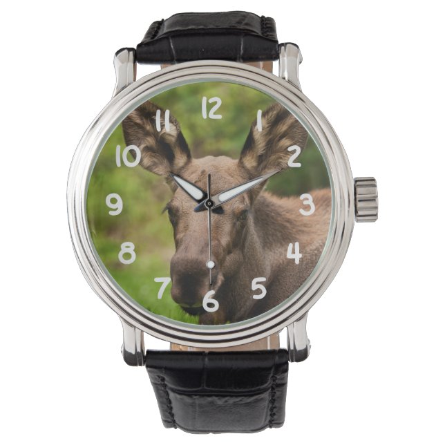 Neugierige Elose Armbanduhr (Vorderseite)