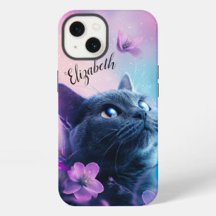 Neugierige Katze iPhone Hülle