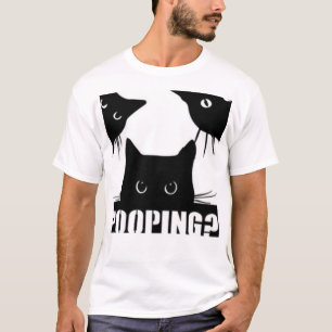 Neugierige Katzen T-Shirt