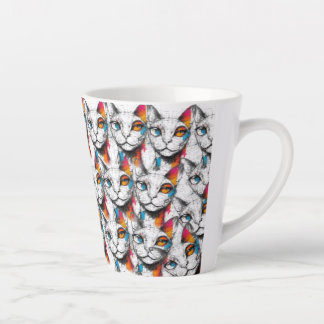 Neugierige Kitty Milchtasse