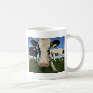 Neugierige Kuh Kaffeetasse