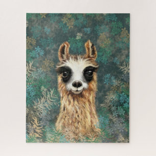 Neugieriger Baby Llama - Niedlich -