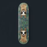 Neugieriger Baby Llama - Niedlich - Lächeln Skateboard<br><div class="desc">Neugieriges Baby Llama</div>