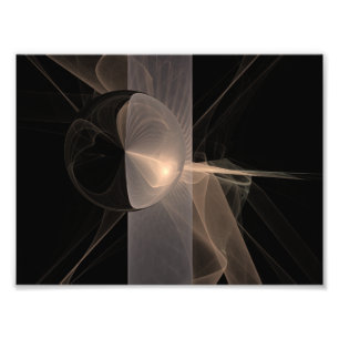 Neugieriger Fotodruck