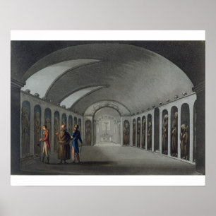 Neugieriger Friedhof unter dem Capuchin-Kloster, Poster