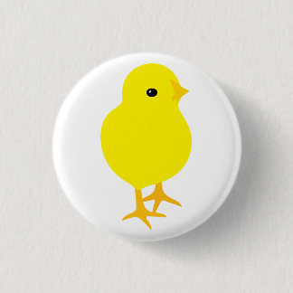 Neugieriger Gelbkick Button