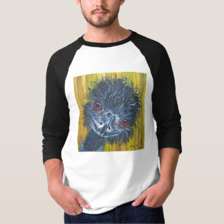 Neugieriger T - Shirt Farbe der Hülse 2 des Emu