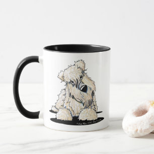 Neugieriger Wheaten Terrier Becher Tasse