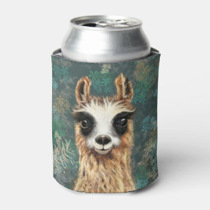 Neugieriges Baby Llama - Niedlich Dosenkühler