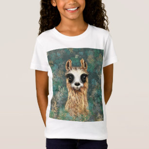 Neugieriges Baby Llama - Niedlich T-Shirt