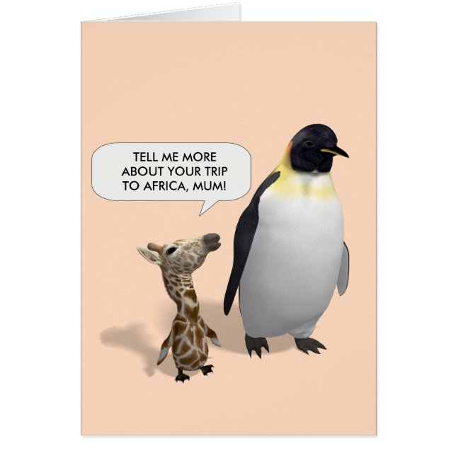 Neugieriges Giraffe Baby (Vorne)