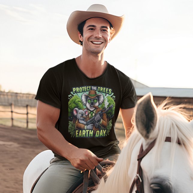 Neugieriges Koala Duo: Rauchen T-Shirt (Von Creator hochgeladen)