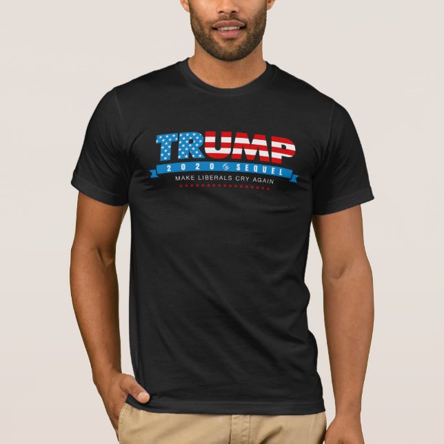 Neuheit bei den Wahlen in Trump 2020 T-Shirt (Vorderseite)