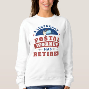 Neuheit der Postarbeiterin Mailman Retirement Sweatshirt