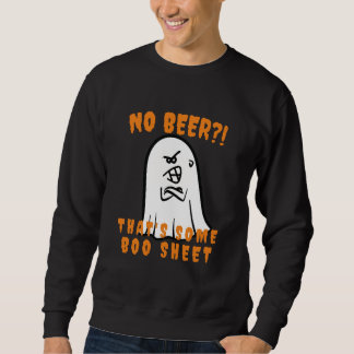 Neuheit Halloween Bierpun Creepy Angry Ghost Sweatshirt