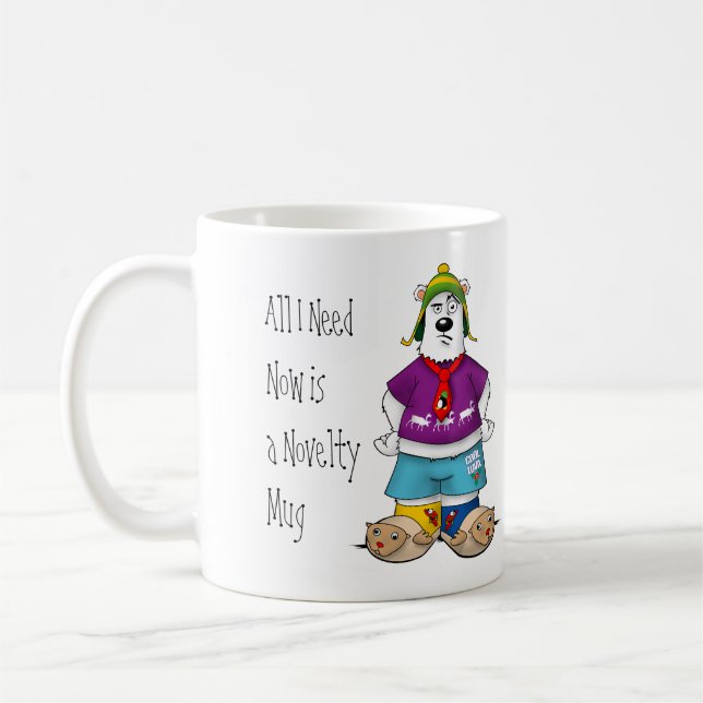 Neuheits-Weihnachtsbär Kaffeetasse (Links)