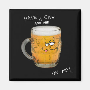 Neuheitsbier-Monster-Kühlschrankmagnet Magnet