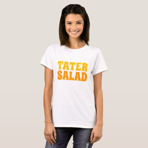 Neuheitst-stück TATER der Frauen SALAT retro T - T-Shirt