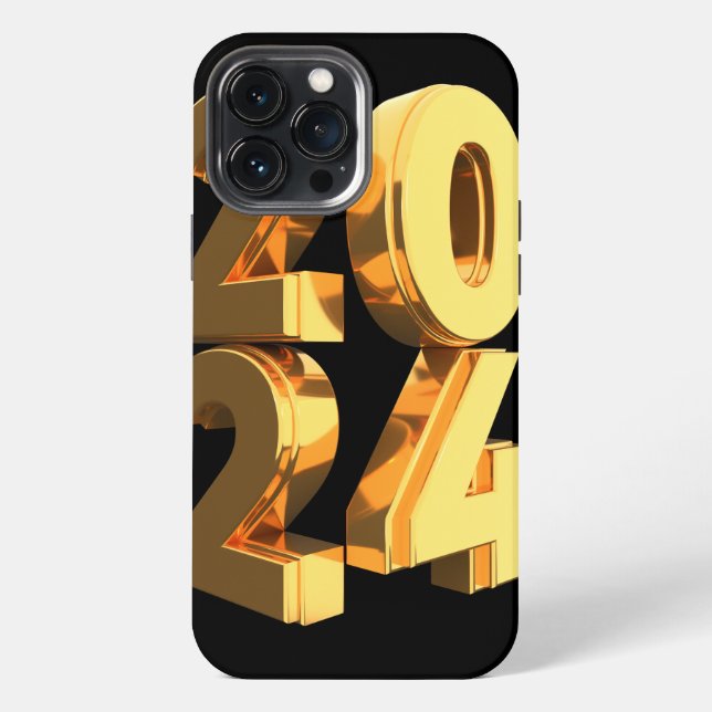 Neujahr 2024 iPhone 13 pro max hülle (Rückseite)