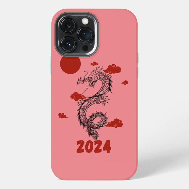 Neujahr 2024 iPhone 13 pro max hülle (Rückseite)