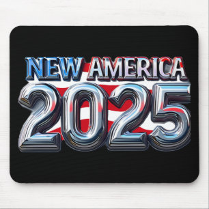 Neujahr 2025 Flüssigmetall Patriot Des Mousepad