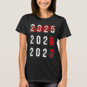Neujahr 67 Sechs Sieben Countdown Neujahr 2026 202 T-Shirt