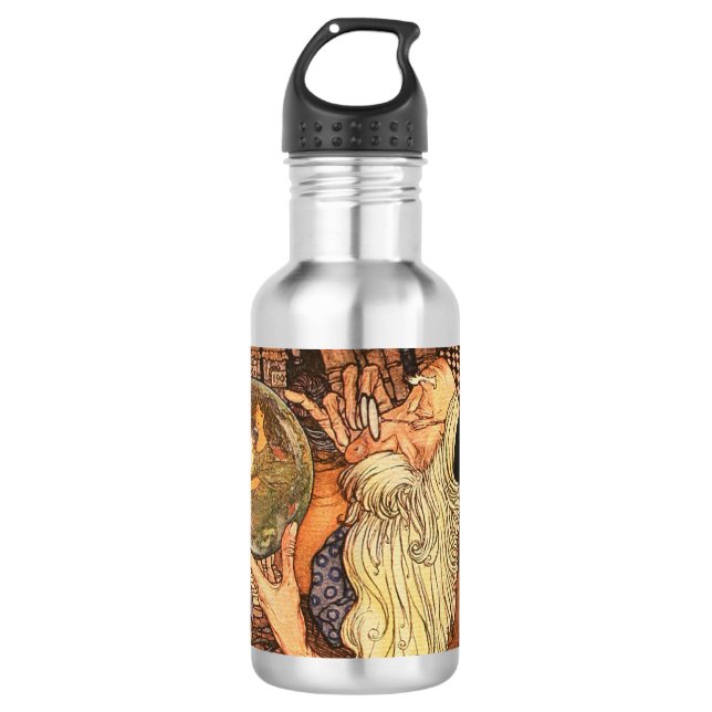 Neujahr Antike Vaterzeit Trinkflasche (Vorderseite)