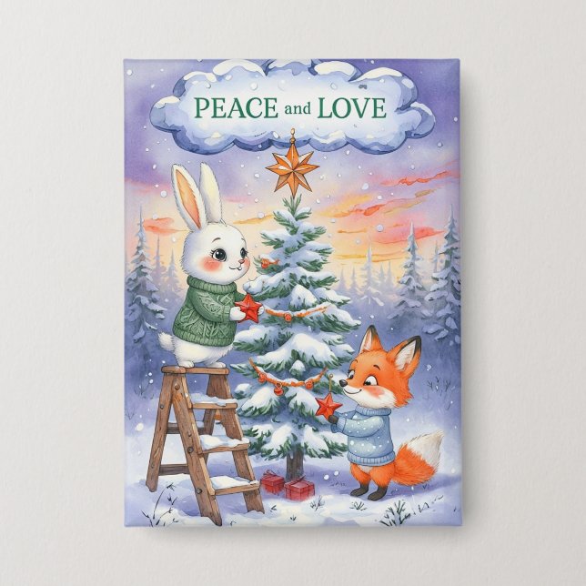 Neujahr Button (Vorderseite)