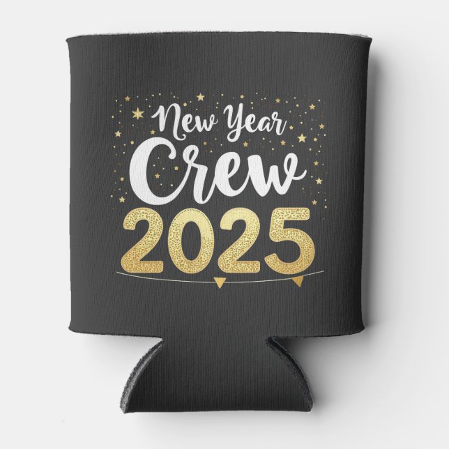 Neujahr Crew 2025 Cousin Crew Matching Family Dosenkühler (Vorderseite)