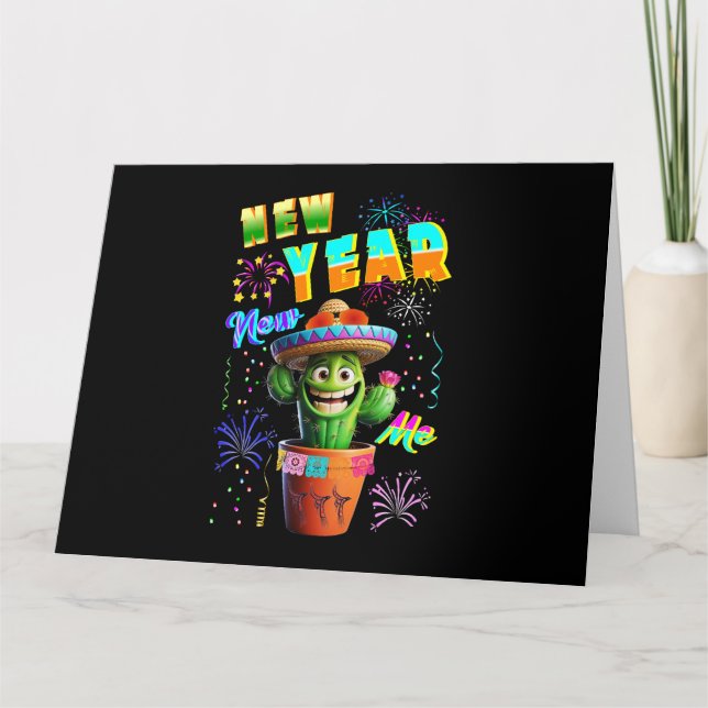 Neujahr Dankeskarte (Vorderseite)