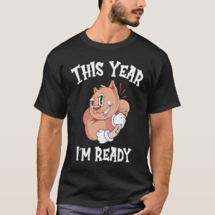 Neujahr des Katze chinesischer Zodiak Dieses Jahr T-Shirt