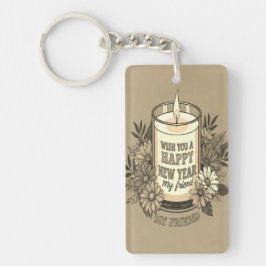 Neujahr-Freund Schlüsselanhänger