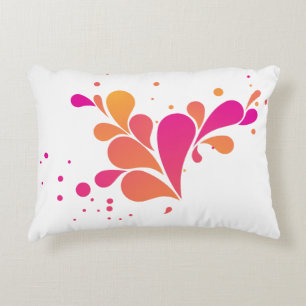 Neujahr - gebürstetes Polyester Dekokissen