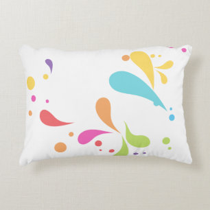 Neujahr - gebürstetes Polyester Dekokissen