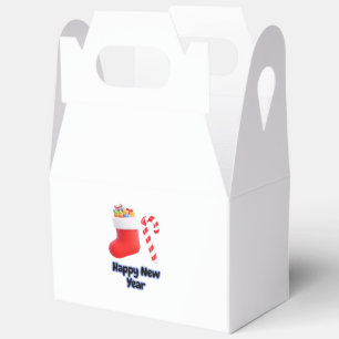 Neujahr-Geschenkbox Geschenkschachtel