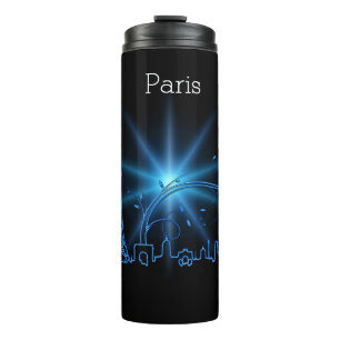 Neujahr in Paris Thermosbecher