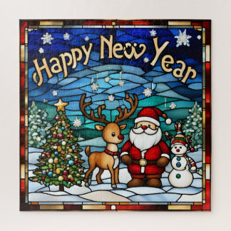Neujahr Kinderpuzzle