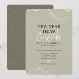 Neujahr koordiniert Ankündigung über den Umzug von