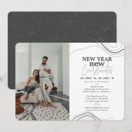 Neujahr koordiniert Ankündigung von FotoGray Movin