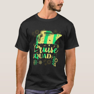Neujahr Kreuzplatz 2024 Schiff Party Family Vacat T-Shirt