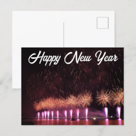 Neujahr Postkarte