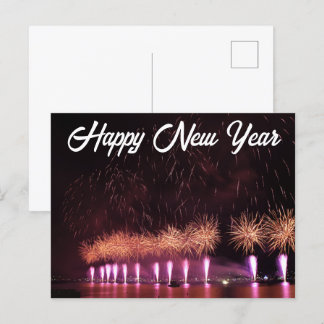 Neujahr Postkarte