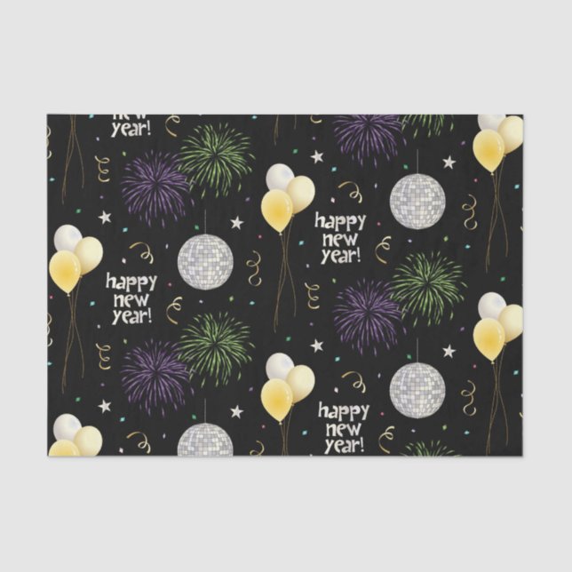 Neujahr Seidenpapier (Vorderseite)