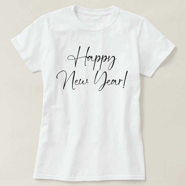 Neujahr T-Shirt (Design vorne)