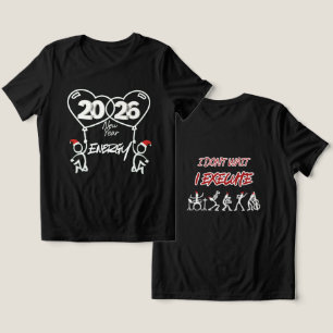 NEUJAHR T-Shirt trendy stilvoll modern 2026 Tri-Blend Shirt