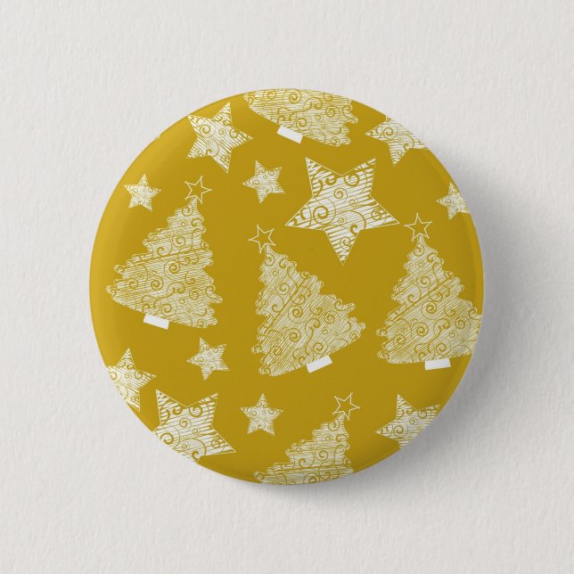 Neujahresmuster Button (Vorderseite)