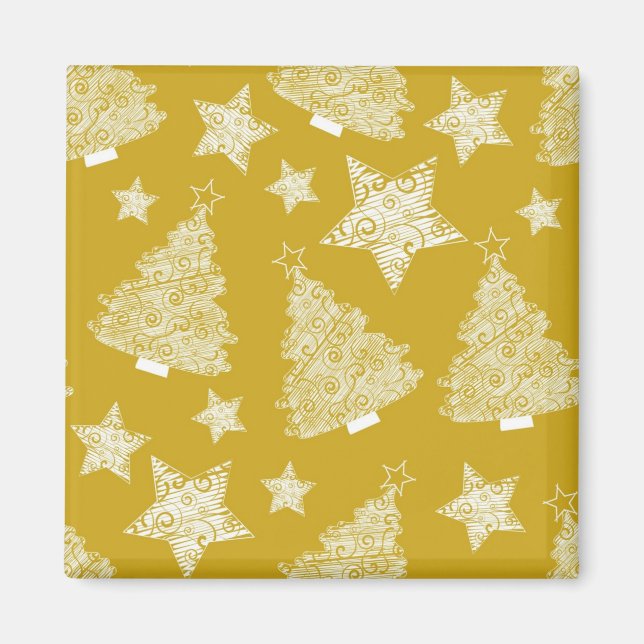 Neujahresmuster Magnet (Vorne)